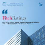 Fitch Ratings reaffirms ADNTC Insurer Financial Strength (IFS) Rating as 'A-' outlook stable